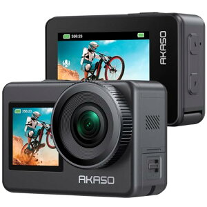 AKASO Brave7 ANVJ4K60fps 20MP IPX8{@h10M J 6Ԃ␳ @\ O}CNΉ ANVJ X|[c cBe Rt (AbvO[h)