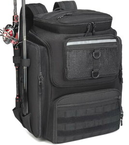 ���b�h�z���_�[�t���ނ�o�b�N�p�b�N - 45L ��^�h���t�B�b�V���O�o�b�O�A�A�E�g�h�A�L�����v�E�n�C�L���O�p���������i�o�b�O�{�̂̂݁j