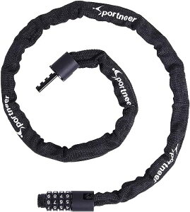 Sportneer ]  `F[bN ]Ԃ̌ 4_C ]ԃbN y 100cm d340g oCNbN pX[hRݒ JMsv  4mm `F[ _CbN h~ {