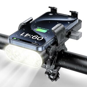 Parhatstor ���]�� ���C�g �y4000mAh ��e�� �zLED�w�b�h���C�g 4�������[�h 4in1���@�\ ���P�x USB�[�d�� �h�� �h�U �E���h�~ 60-85mm�X�}�z�Ή� �����d�����p �o�R ��d ��ނ� �h�� �ً}�Ή� �O��