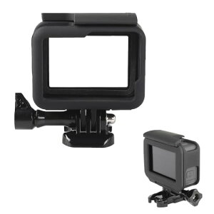 GoPro HERO5/HERO6/HERO7�p ABS�� �ی�t���[�� �I�[�v���P�[�X�b�T�C�h�h�A�J�� USB�[�d��SD�J�[�h�A�N�Z�X�� 1/4�C���`�O�r�}�E���g�Ή� �y�� �X�|�[�c�J�����A�N�Z�T���[