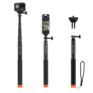 K&F CONCEPT 127CM B_ Lk yȂ݌v i݂̗ǎzANVJ|[ y A_v^[t LkR ^ѕ֗ Insta360 X5/X4/X3/Ace Pro2 DJI Osmo Action 5pro/4/3Gopro13/12
