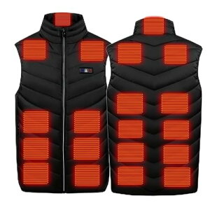 [Vasarhely] M-6XL dMxXg q[^[ 15q[^[ 3iKx 傫TCY M dMWPbg USBd q[g nClbN h ƒ Y fB[X(2XL obe[t܂)