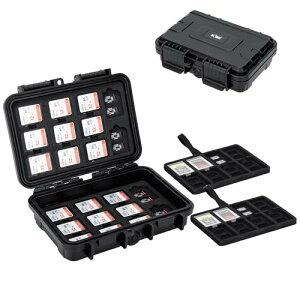 KIWIFOTOS 114�X���b�g �������[�J�[�h�P�[�X ��e�� 22�� SD SDHC SDXC �J�[�h + 76�� Micro SD TF MSD�J�[�h + 16�� CFexpress Type B/XQD�J�[�h ���[�P�[�X SD�J�[�h�P�[�X TF�J�[�h�P�[�X cf�^�C�vB �P�[�X �Ϗ�