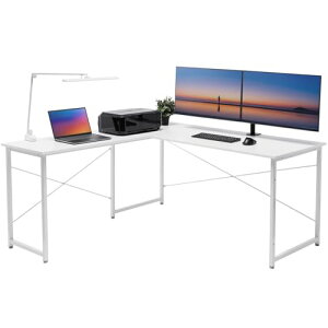 �T�����_�C���N�g L���f�X�N �p�\�R���f�X�N L�� ���j�^�[�A�[���Ή� ��150cm+90cm �� PC�f�X�N �ؐ� �z���C�g 100-DESKH011W