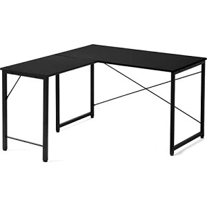 �T�����_�C���N�g L���f�X�N ��120×���s120cm ���j�^�[�A�[���Ή� �Q�[�~���O�f�X�N �u���b�N 102-DESKF00448BK3