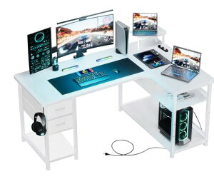 GTRACING �Q�[�~���O�f�X�N �p�\�R���f�X�N L�� �J�[�{���� �R���Z���g�t�� �����o���t�� ���b�N ���j�^�[�A�[���Ή� �I�������߉\ ���^���j�^�[�� �z���� �E�I DL004 �W�[�e�B�[���[�V���O