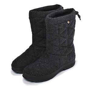 [Bogs] {OX Xm[fC ~bh E[ Xm[u[c fB[X SNOWDAY MID WOOL 78717 h h h LeBO t[X C ~h Xm[V[Y US7.0(24cm) 01.ubN