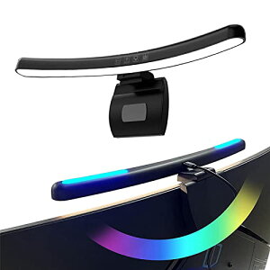 Makilight j^[Cg ȖʃXN[o[ LEDfXNCg 40cm RGBobNCgt USBCg Ώ̔z j^[|Cg ^b`ZT[F XN[Cg PC Ǐ d