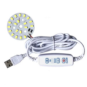 oGeB{ LED jbg W[ 3.0-5V p 2010W  ^ USB dR[ht Ɩ ~`  p ėp DIY USB LED LEDAC (zCg)
