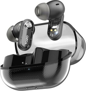 �yVGP 2026 ��܁zTOZO Crystal Pods �C���z�� bluetooth ���C�����X�C���z�� ANC/ENC �m�C�Y�L�����Z�����O 38dB�ጸ ���^�y�� ���ቹ�� �g�F�n���� �J�X�^��EQ �A�v���Ή� �O����荞��/AI�`���b�g/����
