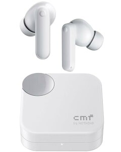 CMF by Nothing Buds 2a Bluetooth CXCz| 12.4mm oCIt@Co[ + JX^TPU_CAt | 42dB ANC | ő 35.5 Đ | 1̏[d8ԘAyĐ | 4HD}CNClear Voice