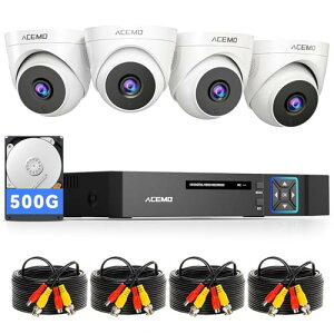 yhƃJ LE5Nۏ؁zACEMO hƃJ h[^ O 4Zbg 300f hƃJZbg 4CH 5MP Lite DVR^@E500GB HDD ĎJVXe BNCP[uڑ 펞^
