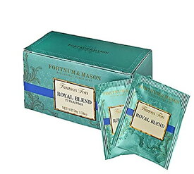 フォートナム&メイソン Royal Blend Tea Bags ティーバッグ 25個入り 個包装 ロイヤルブレンド [並行輸入品]