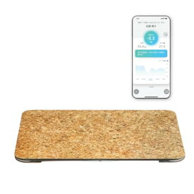 スマートバスマット（Smart Bath Mat）体重計 ジャーナルスタンダードファニチャーJSFコラボモデル【 スマホ連動/お風呂あがりにのるだけ 体重管理/速乾 洗える ソフト 珪藻土 バスマット/体重