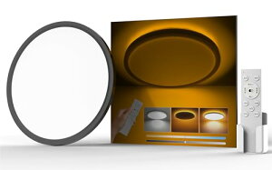 Antree LEDV[OCg 6 3600lm  VƖ Ԑڌ铔t F ɔ^ H ͋CiCgCg dC u Rt 6`8 Ceiling Light Q/rO/Lb