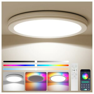 Antree LEDV[OCg RGB 8p 3800lm F 32W ԐڌRGBJ[ k ɔ^ u Rt X}zAv p[eB[/Q[[/rO/Q/qɓKp