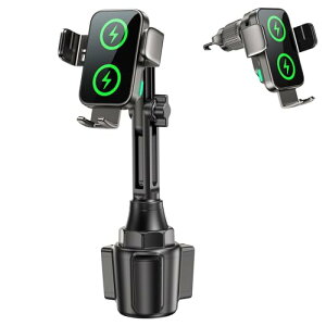 GuMosh �ԓ��p�i �h�����N�z���_�[ �X�}�z ���C�����X�[�d 15W �J�b�v�z���_�[ �� �����J�� ��d�R�C���݌v 360�x��] 2in1���C�����X�ԍڏ[�d�� �}���Œ�^�C�v �G�A�R�������o���� ���L���̃X