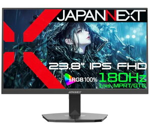 �yEC�T�C�g�zJAPANNEXT 23.8�C���` IPS�p�l������ 180Hz�Ή� �t��HD(1920x1080)�𑜓x �Q�[�~���O���j�^�[ JN-Ei238G180F HDMI DP 1ms(GTG/MPRT) HDR sRGB:100% PS5:120Hz�ڑ��y2�N�ۏ؁z