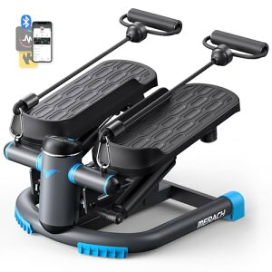 MERACH (�����b�N) �X�e�b�p�[ �㉺/���E�^�� �A�v���A�� �G�N�T�T�C�Y�o���h�t�� ���j�^�[�t�� �ω׏d150KG �É� �Ȃ���^�� �ƒ�p ���Ă��ρ[ ������ �~�j �_�C�G�b�g �؃g�� ���N �b���� ��