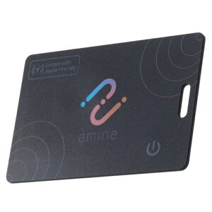 �G���R�� �Y�ꕨ�h�~�^�O �J�[�h�^ iPhone�́u�T���v����Y�ꕨ�������� iOS�̂ݑΉ� �d�r������5�N �X�}�[�g�g���b�J�[ �ʒu��� �����h�~ 1���� LGT-ELNNCD1BKA