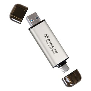 �g�����Z���h�W���p�� �g�����Z���h �|�[�^�u��SSD 2TB ���� �ő�1050 MB/s �����^,�y��11g Type-A/Type-C ���Ή� PS4/PS5 ����m�F�� USB 10Gbps �V���o�[ TS2TESD310S