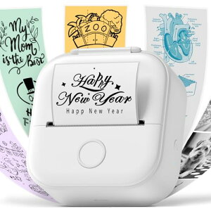 Phomemo T02 �T�[�}���v�����^�[ �X�}�z�Ή� ���o�C���v�����^�[ �|�[�^�u���^ �~�j���M �R���p�N�g �t�H�g�v�����^�[ Bluetooth�ڑ� �蒠 �ʐ^/���X�g/�̎���/�t�/���[�h/�E�F�u���x��/����/��