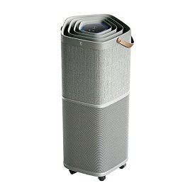 エレクトロラックス PureA9.2 空気清浄機 360度吸引 高性能フィルター ピュアセンス（モニター＆風量調整） アプリ制御可能 北欧デザイン 脱臭 58畳 花粉除去 静音 グレー EP71-76GYA