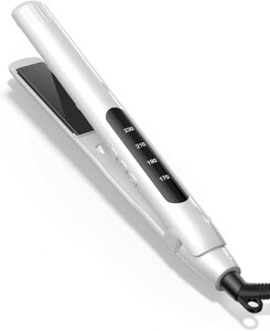 RUNCTY �w�A�A�C���� �X�g���[�g �A�C���� 25mm 4�i�K���x���� 170~230�� ���Z�x8000���}�C�i�X�C�I�� ���� �ӂ��� ���� �c���� �ψ�M�`�� �����d���I�t ���b�N�@�\�t�� �X�g���[�g �J�[�� �y��