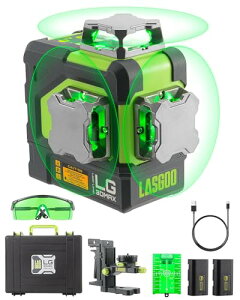 LasGoo LG-3DMAX 3x360° �O���[�����[�U�[���x���A3D �������������N���X���C�����[�U�[�A2�̏[�d�����`�E���o�b�e���[�A�������u���P�b�g�A�_�v�^�[�A�O���[�����[�U�[�������K�l�A�n�[�h
