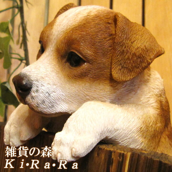 楽天市場】犬の置物 ジャックラッセルテリア ぶらさがりドッグ ワン 