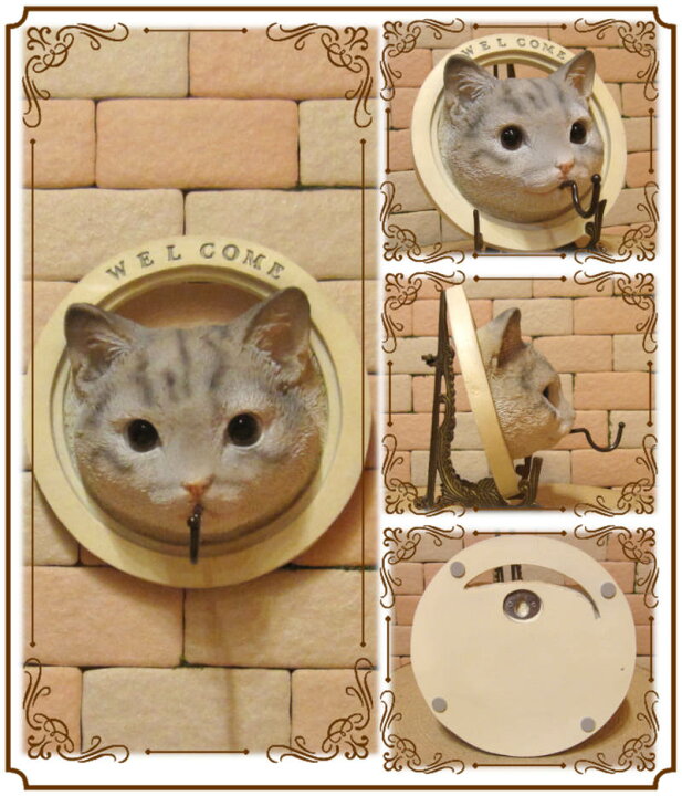 楽天市場】猫の置物 アメリカンショートヘア アメショー アニマル 