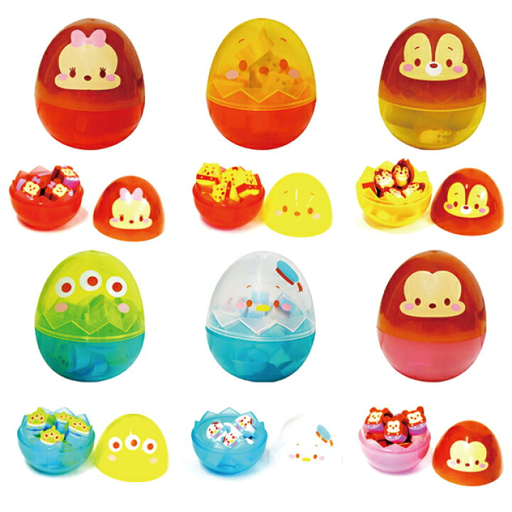 楽天市場 48個セット 可愛い消しゴム ディズニーたまご型カプセル 消しゴム まとめ買い 雑貨 文房具 かわいい キャラクター ミッキー ミニー スティッチ ドナルド デイジー プー プリンセス おもしろ雑貨 ザッカ ビンゴ景品 バザー ハロウィン 花火 はなび
