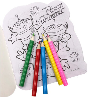 楽天市場 24個セット キャラクター文房具 トイストーリーぬりえセット トイストーリー ぬりえ バズ ウッディ エイリアン グリーンメン ディズニー ピクサー 雑貨 グッズ プレゼント ギフト プチギフト 花火 はなび ハナビ Zakka Marche