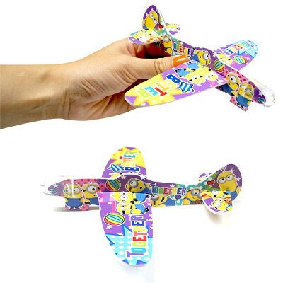 楽天市場 24個セット ミニオン おもちゃ ミニオンズ組み立てグライダー キャラクターグッズ おもちゃ 景品 玩具 飛行機 カラフル かわいい 映画 アニメ 花火 はなび ハナビ Zakka Marche