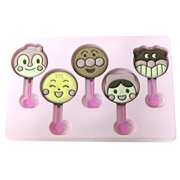 楽天市場 駄菓子 不二家 アンパンマンペロペロメルヘンチョコ チョコレート おやつ 棒付き かわいい 幼児 キャラクター アニメ お菓子 イベント 景品 粗品 子供会 学童 ビンゴ景品 バザー 花火 はなび ハナビ Zakka Marche