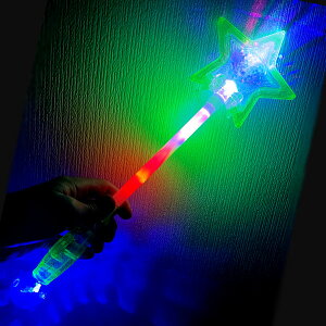 【6個セット】【光るおもちゃ スティック】プリズムライトスターバトン 光るおもちゃ 光る おもちゃ 男の子 女の子 スティック 光る くじ引き景品 お子様ランチ かっこいい 夜 イベント パ