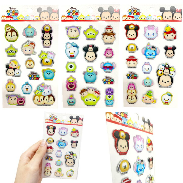 楽天市場】【24個セット】【キャラクター シール】ディズニーかわいい  
