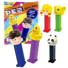 【バスボール かわいい】PEZ バスボール ラムネの香り PEZ ペッツ ラムネ お菓子 色 香り レトロ 風呂 入浴 入浴剤 入浴料 プレゼント ギフト バス バスタイム おしゃれ 子ども こども 子ども会 イベント パーティー バザー 誕生日販促 景品 グッズ 雑貨