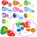 【60個セット】【かわいい スタンプ】海の仲間たち丸型スタンプ2 丸型スタンプ 水族館 人気 配る 配布 景品 販促 子ども会 くじ引き景品 おまけ 参加賞 イベント パーティー 保育園 幼稚園