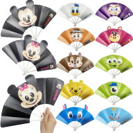 【24個セット】【ディズニー せんす】ディズニー扇子 キャラクター おもちゃ 縁日景品 あおぐ うちわ 涼…