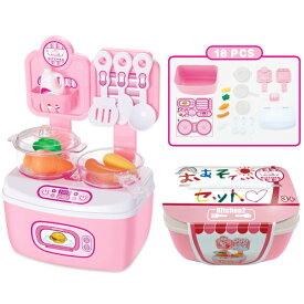 【知育玩具 おままごと】おあそびセット キッチン おもちゃ 景品玩具 ごっこ遊び ままごとセット お祭り 縁日 縁日景品 くじ引き景品 人気 縁日景品 屋台 露店 出店 夏祭り 子ども会 プレゼント 景品 販促 雑貨 業務用 問屋 抽選会