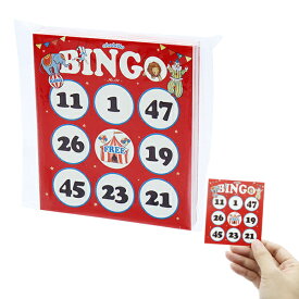 【ビンゴカード 48枚】ちょびっとビンゴ ビンゴ ビンゴカード ビンゴゲーム ビンゴ大会 抽選会 BINGO ハロウィン Halloween クリスマス Christmas Xmas イベント パーティー バザー ビンゴ グッズ ギフト プレゼント ノベルティ 子ども会 誕生日 景品 販促 雑貨