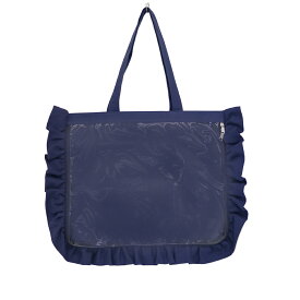 キャリーオンバッグ A3 フリルデザイン 痛バッグ用トートバッグ 痛バッグ 痛バック ビニールバッグ 痛バ トート 痛バ トートバッグ キャンバス BAG バッグ レディース ビニール トート zakkamart ザッカマートフリル