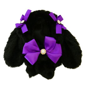 うさみみ ぬいぐるみ 服 ぬいふく ぬい服 着せ替え コスチューム 洋服 お着替え ファー 【うさみみ】ぬいぐるみコスチュームダークコレクション