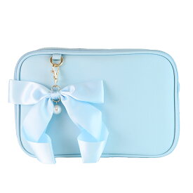 リボンチャーム付きお財布ポシェット 痛バッグ 痛バ ポシェット ポーチ ショルダー チャーム リボン お財布 キャッシュレス サコッシュ ザッカマート zakkamart