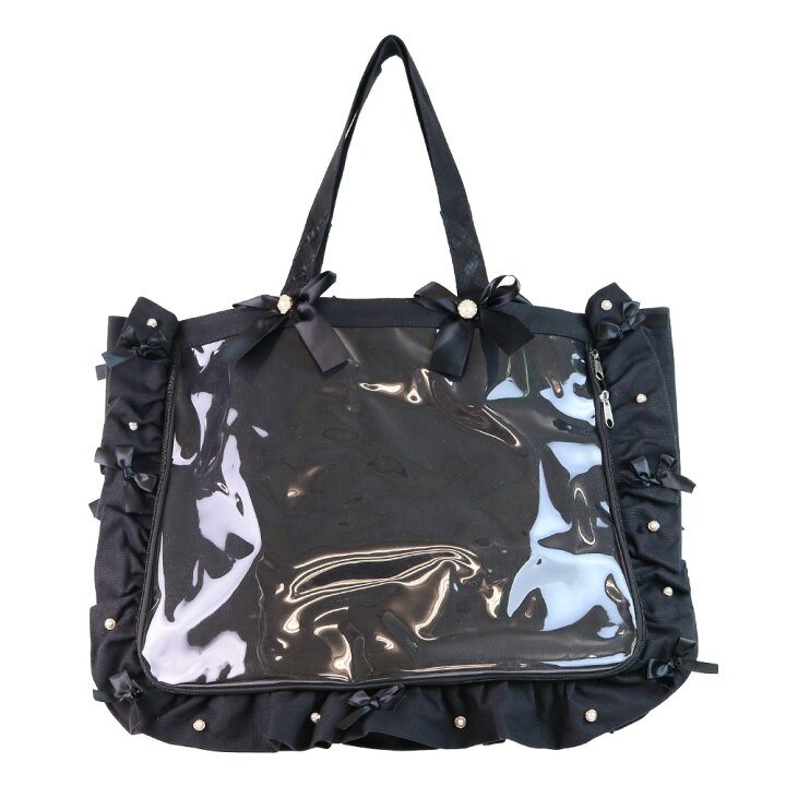 A3 痛バ 痛バック ザッカマート A3フリルデザイン痛バッグ用トートバッグ5周年 ザッカマート 痛バ フリルトート 5周年 A3