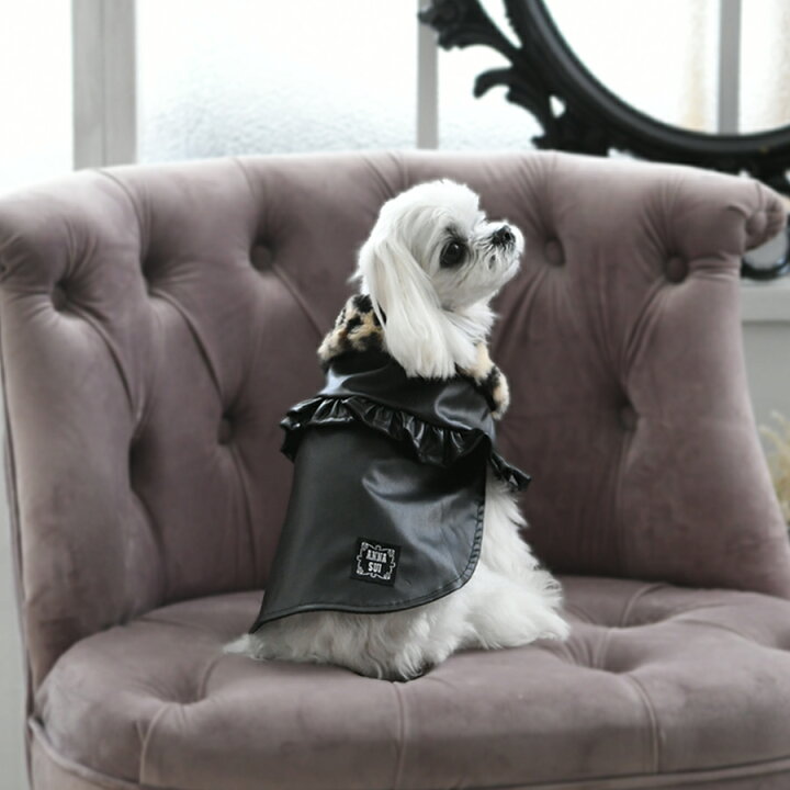 楽天市場】ANNA SUI フェイクレザーポンチョ | 22a 犬服 トップス 