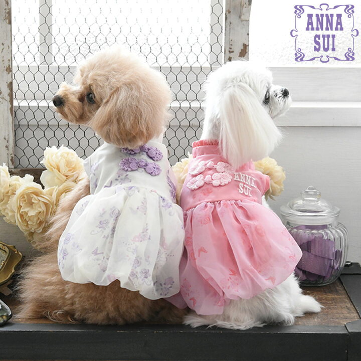 楽天市場】ANNA SUI チャイナシフォンバルーンワンピース | 23s 犬服 