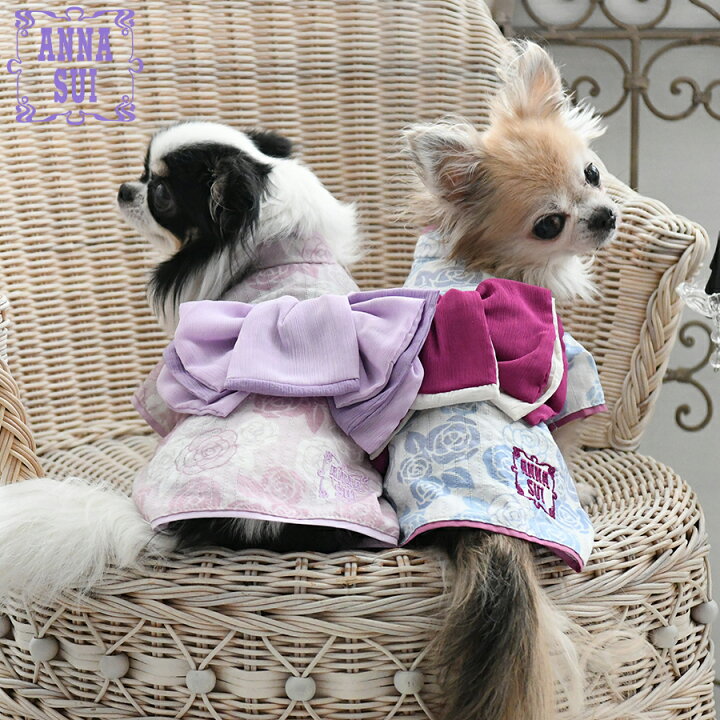 楽天市場】ANNA SUI アナ・スイ アナスイ バラプリント浴衣 | 浴衣 犬 